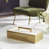 Wessex White Box, Boxe by Uttermost, 14" width x 4.75" height x 7" depth thumbnail 2