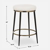 Ensemble Cream Counter Stool, Counter & Bar Stool by Uttermost, 19.75" width x 26" height x 19.75" depth thumbnail 3