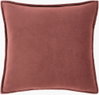 Cotton Velvet Accent Pillow Down, Decorative Pillow by Surya, 22" length x 22" width thumbnail