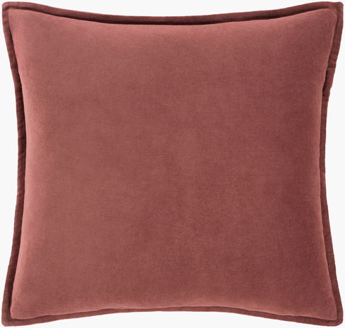 Cotton Velvet Lumbar Pillow