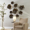 Two Wood Wall Décor In Mocha, S/3 thumbnail 1