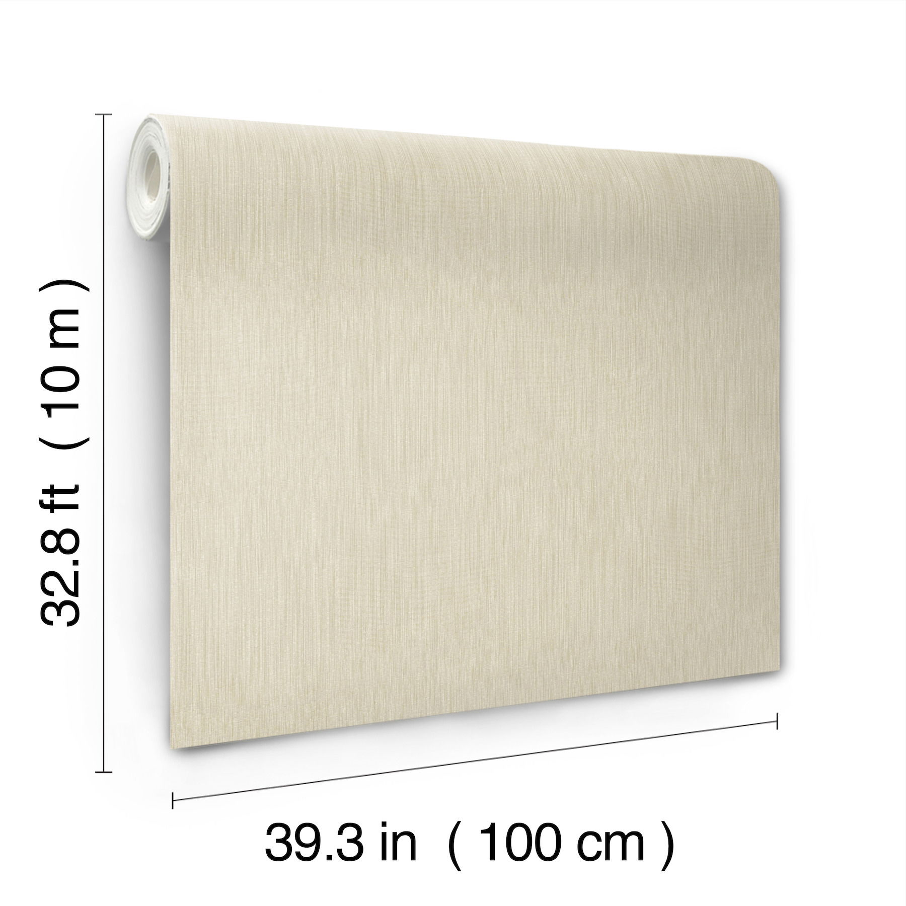 Linen Beige Wallpaper large image 