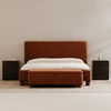 Ichigo Queen Bed Deep Orange thumbnail 11
