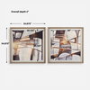 Vetrina Framed Abstract Prints Set/2, Art by Uttermost, 34.87" width x 34.87" height x 2" depth thumbnail 3