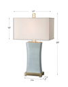 Cantarana Blue Gray Table Lamp thumbnail 2