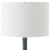 Essex Green Glass Table Lamp, by Uttermost, 1'3" width x 2'3.25" height x 1'3" depth thumbnail 6