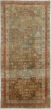 Antique One of a Kind Handmade Rug, by Surya, 9'5" length x 4'3" width thumbnail
