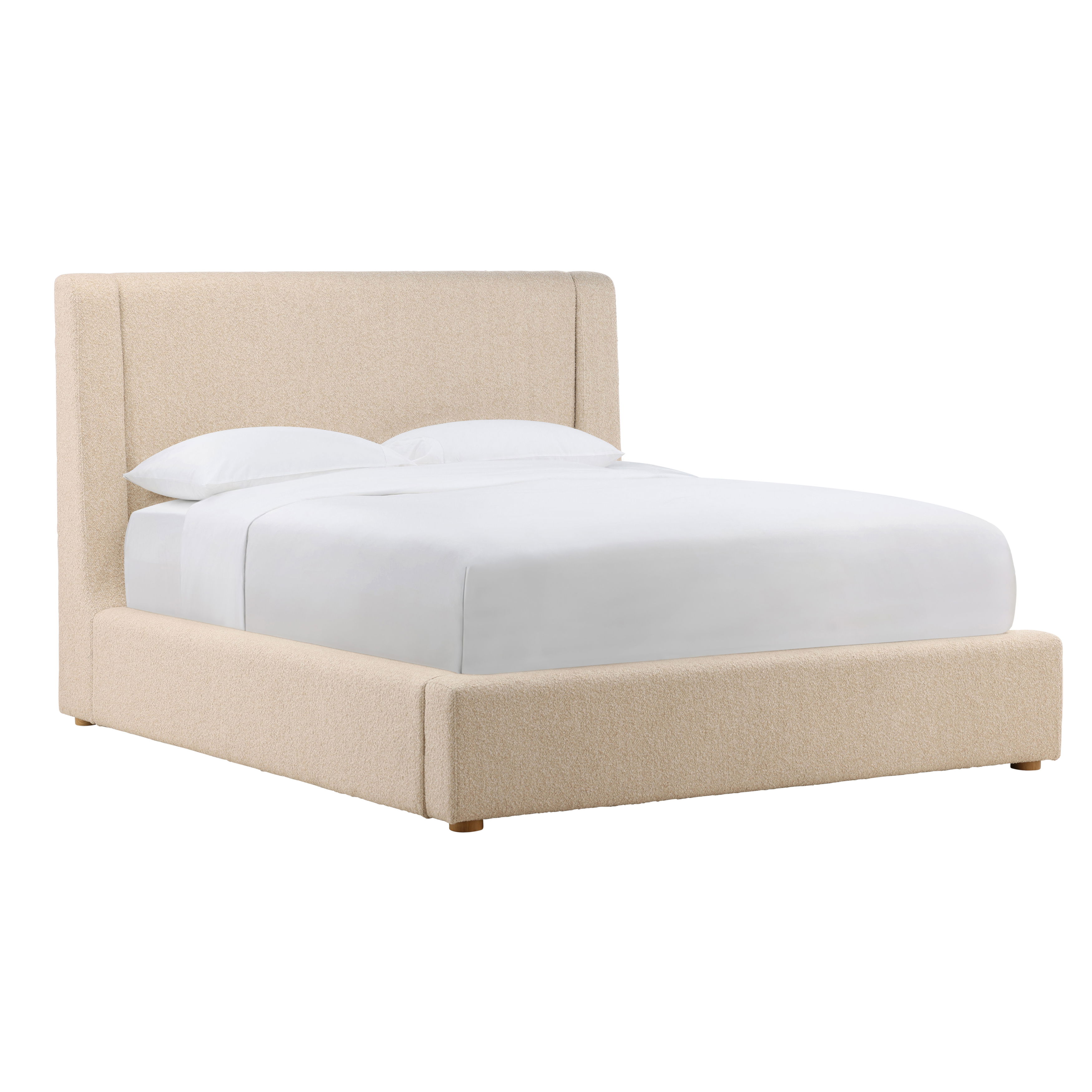Leiland Bed Queen Sand large image 