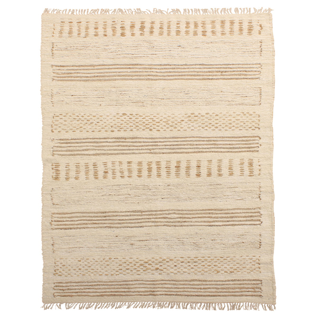 Clarimond Rug Ivory 8×10, by Dovetail, 8'0.5" width x 0.4" height x 10' depth