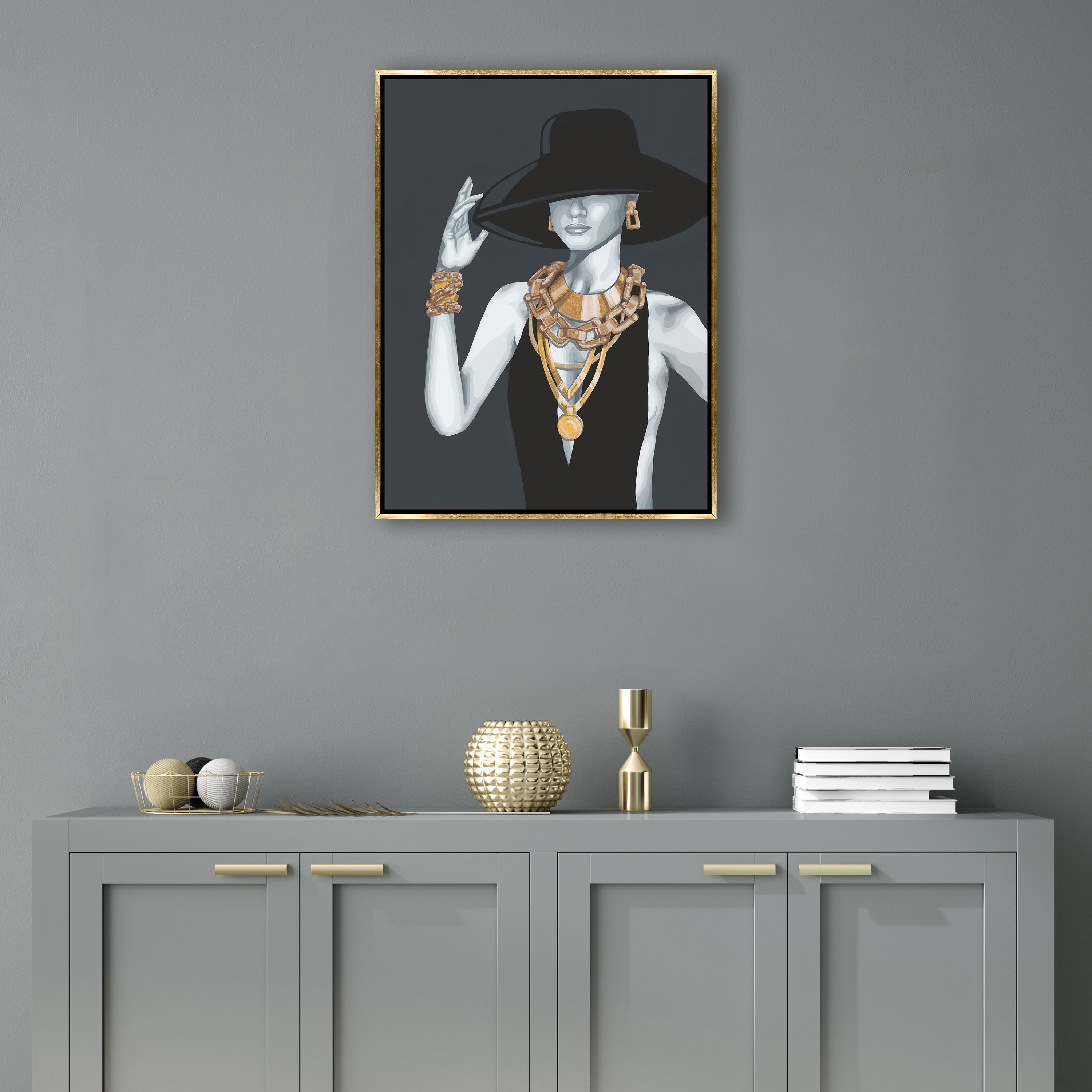 25.5 x 33.5 Gaudy, Art by Leftbank Art, 25.5" width x 33.5" height View 2