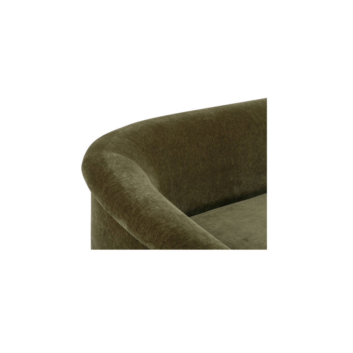 Thora Sofa Dark Green, Sofas & Sectional by Moe's Home, 109" width x 29" height x 36.25" depth View 5