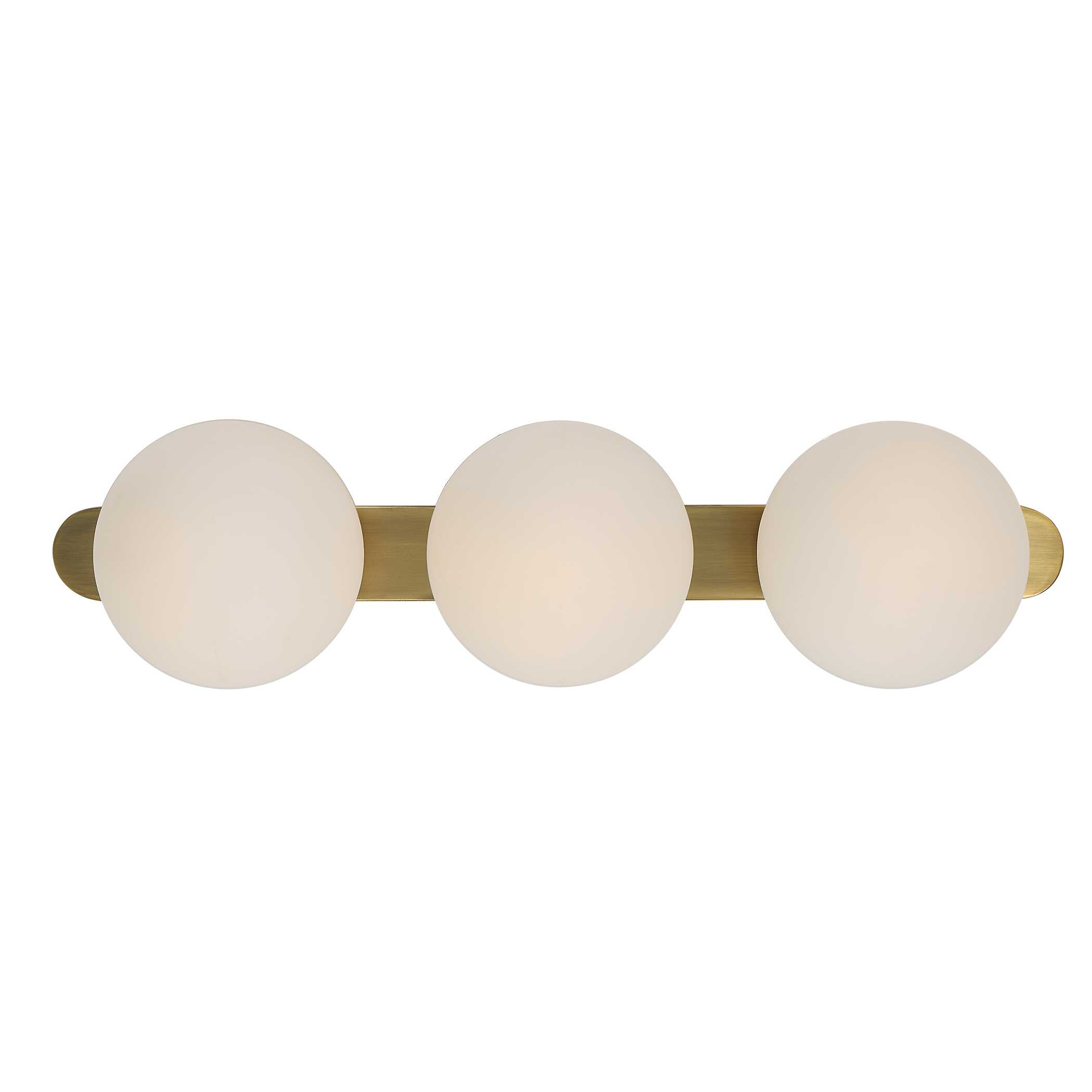 Droplet Mid-Century 3 Light Sconce, Ceiling Light by Uttermost, 5" width x 22" height x 7.25" depth View 4
