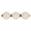 Droplet Mid-Century 3 Light Sconce, Pendant by Uttermost, 5" width x 22" height x 7.25" depth thumbnail 4