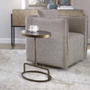 Jessenia Stone Accent Table, Side & End Table by Uttermost, 18" width x 23" height x 12" depth thumbnail 2