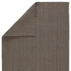 Iver Indoor/ Outdoor Solid Gray/ Taupe Area Rug thumbnail 1