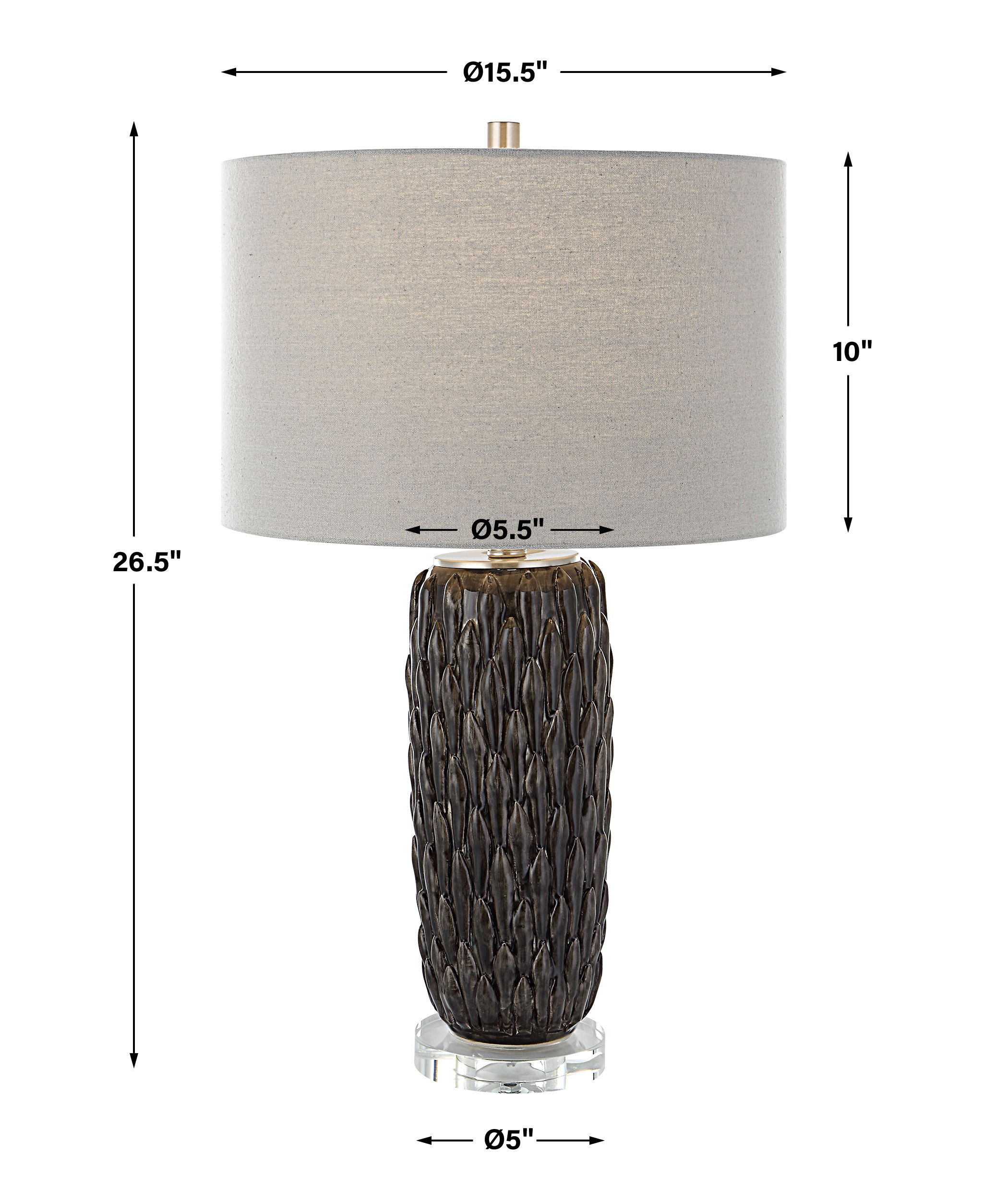 Nettle Textured Table Lamp large image 