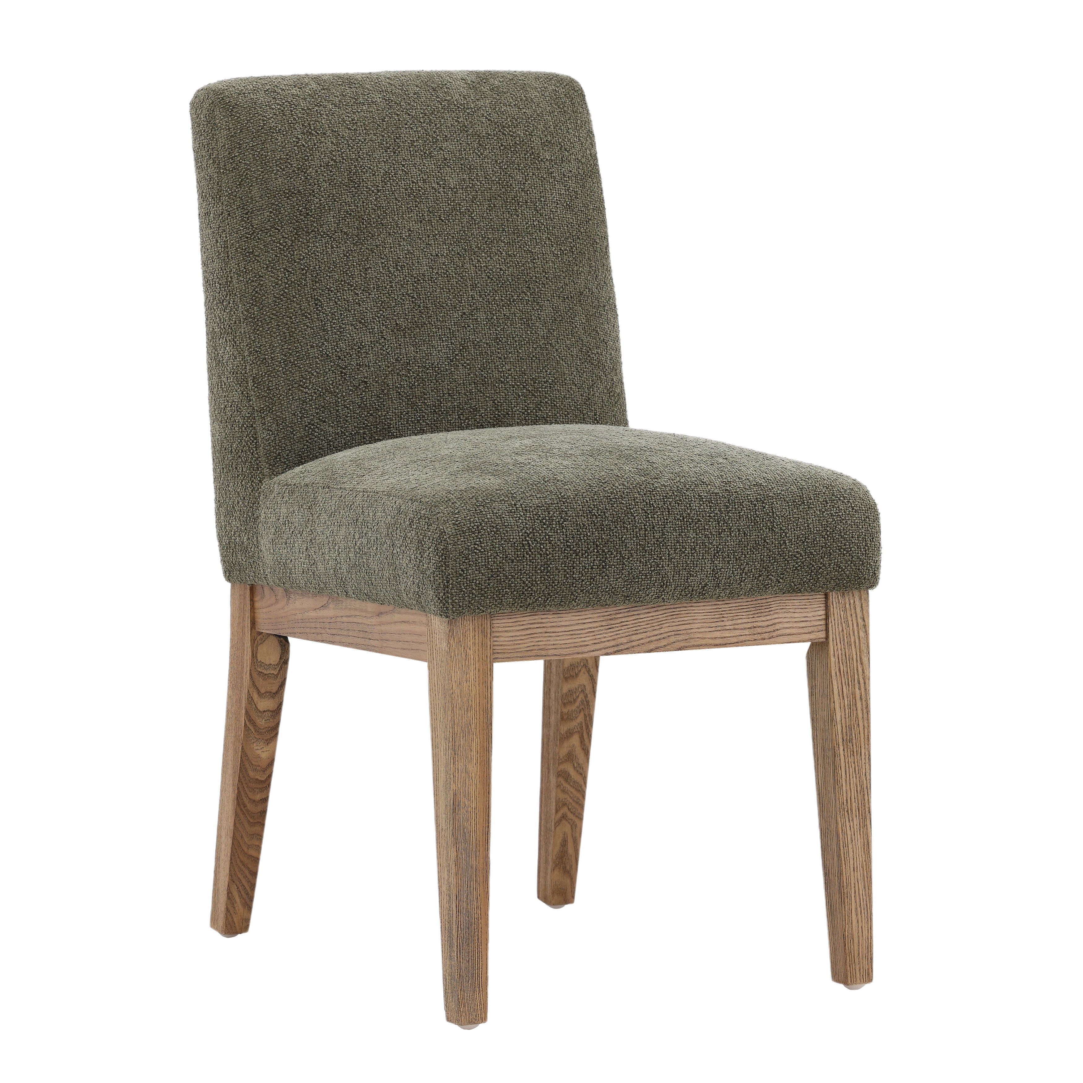 Weilan Dining Chair Olive, by Dovetail, 18.5" width x 33.75" height x 24" depth View 1