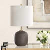 Blacktop Textured Buffet Lamp, Table Lamp by Uttermost, 12" width x 21.5" height x 12" depth thumbnail 4
