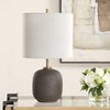 Blacktop Textured Buffet Lamp, by Uttermost, 12" width x 21.5" height x 12" depth thumbnail 4