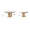 Otago Oval Dining Table Natural Oak thumbnail 8