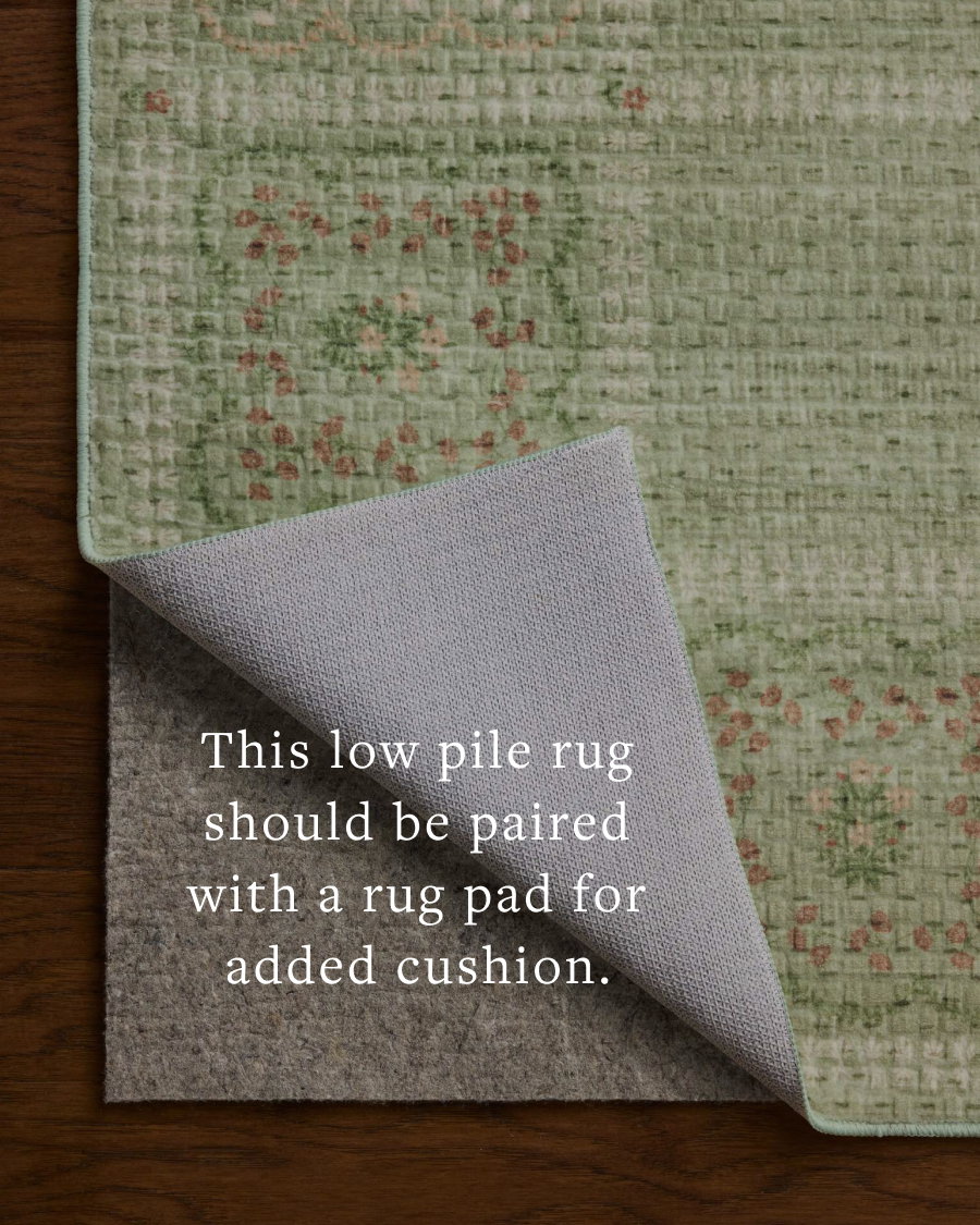Rifle Paper Co. x Loloi Orchard Rug, 1'6" length x 1'6" width View 8