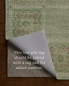 Rifle Paper Co. x Loloi Orchard Rug, 1'6" length x 1'6" width thumbnail 8