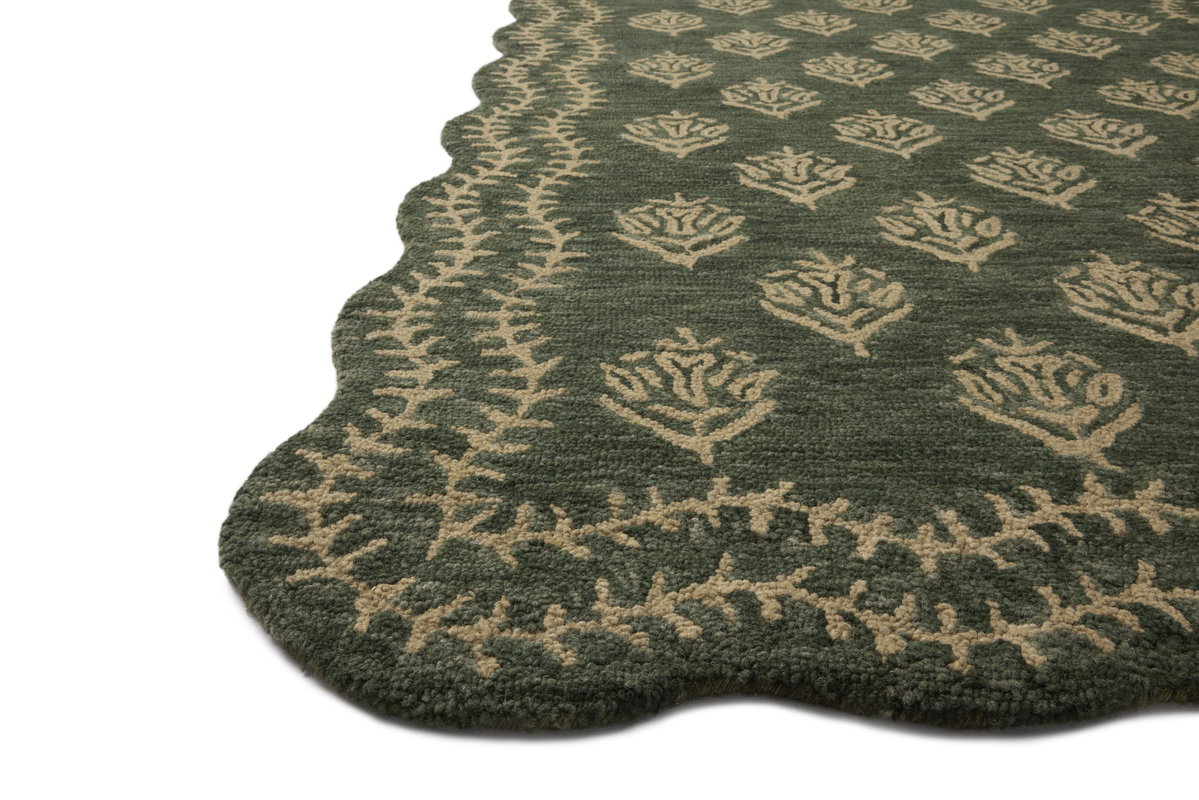 Rifle Paper Co. x Loloi Lisette Rug, 5' length x 7'6" width View 5