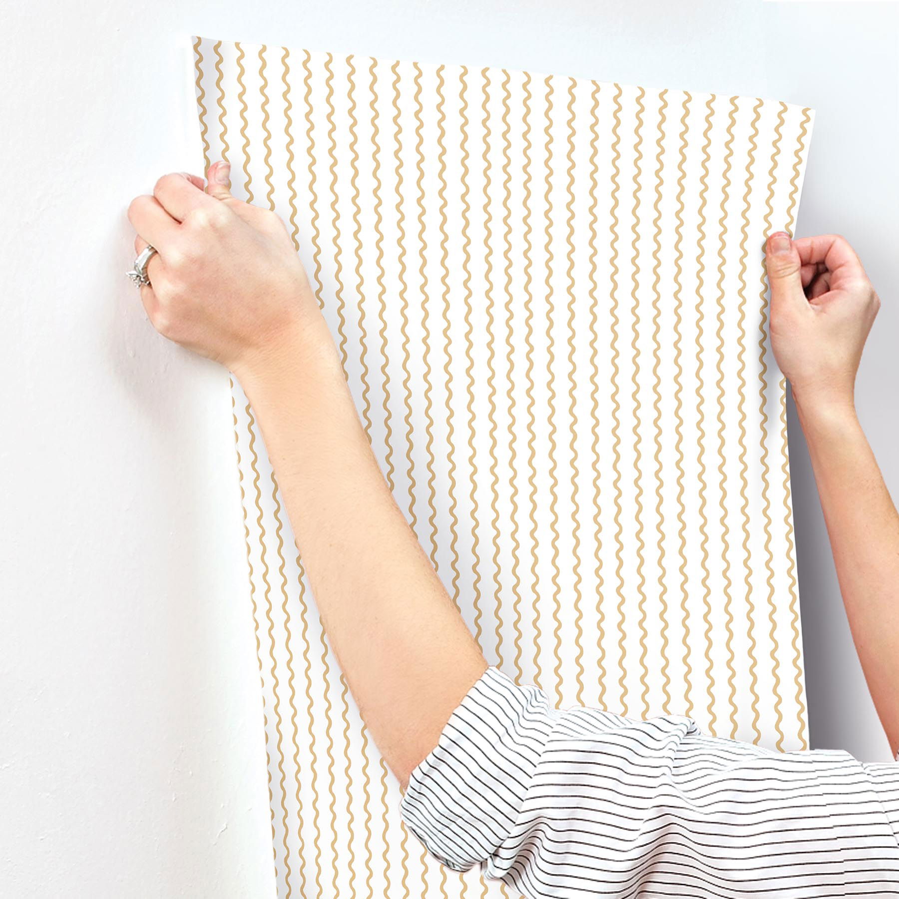 Rickrack Gold Wallpaper Rickrack Gold Wallpaper large image
