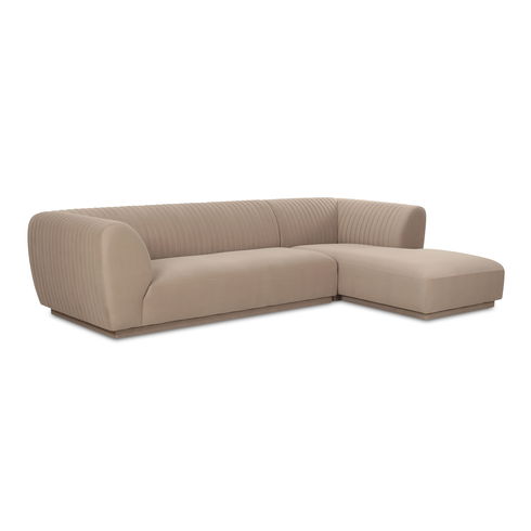 Zandro Right Sectional Beige