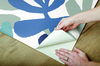 Kinetic Tropical Blue & Grey Peel & Stick Wallpaper thumbnail 5
