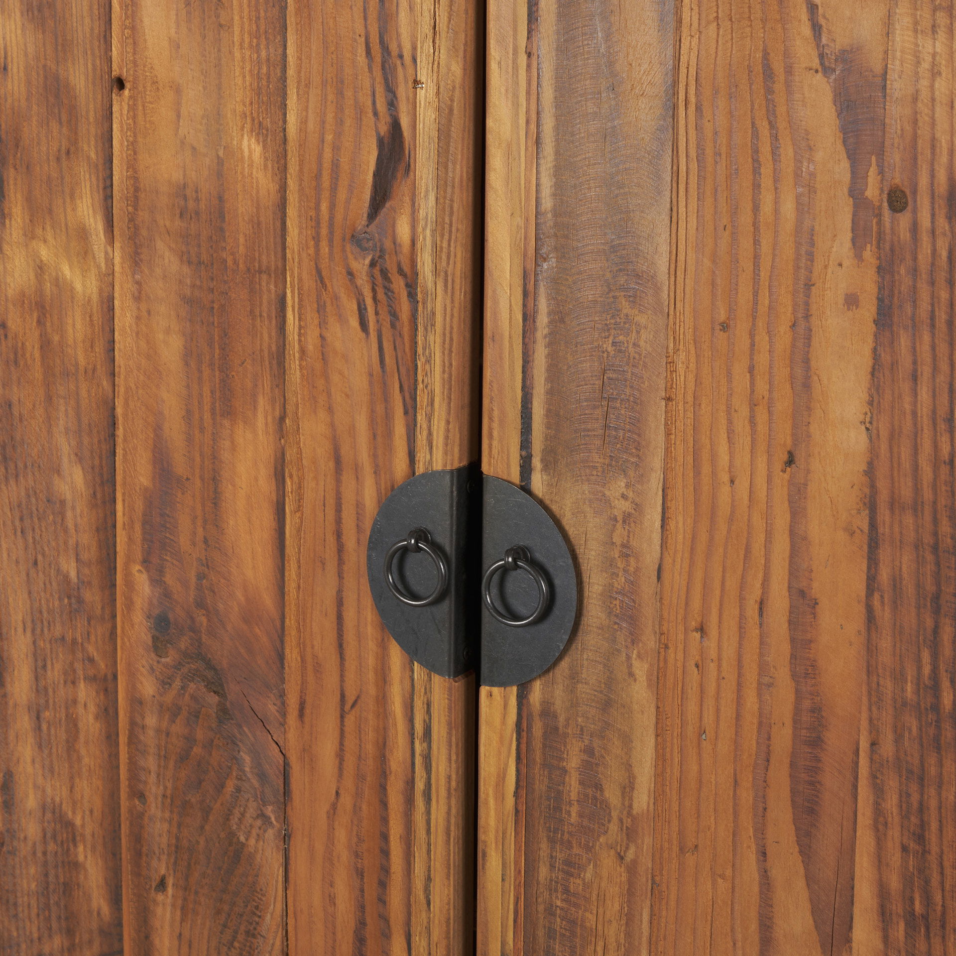 Wayde Curio Cabinet Recycled Pine large image 