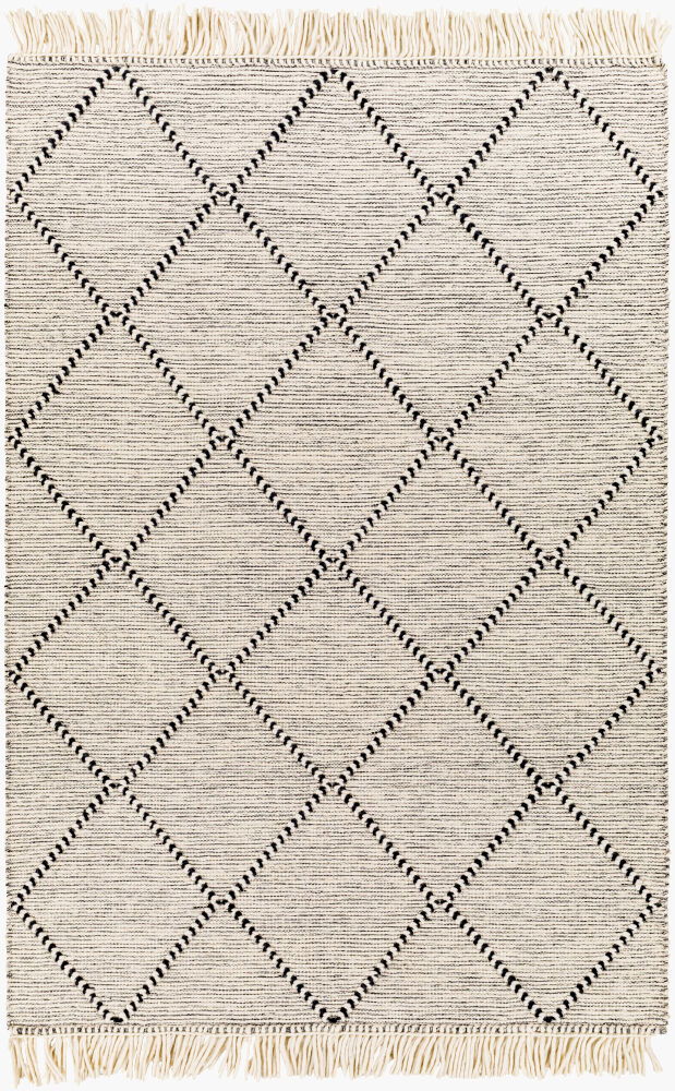 Uttar Handmade Rug, by Surya, 3' length x 2' width