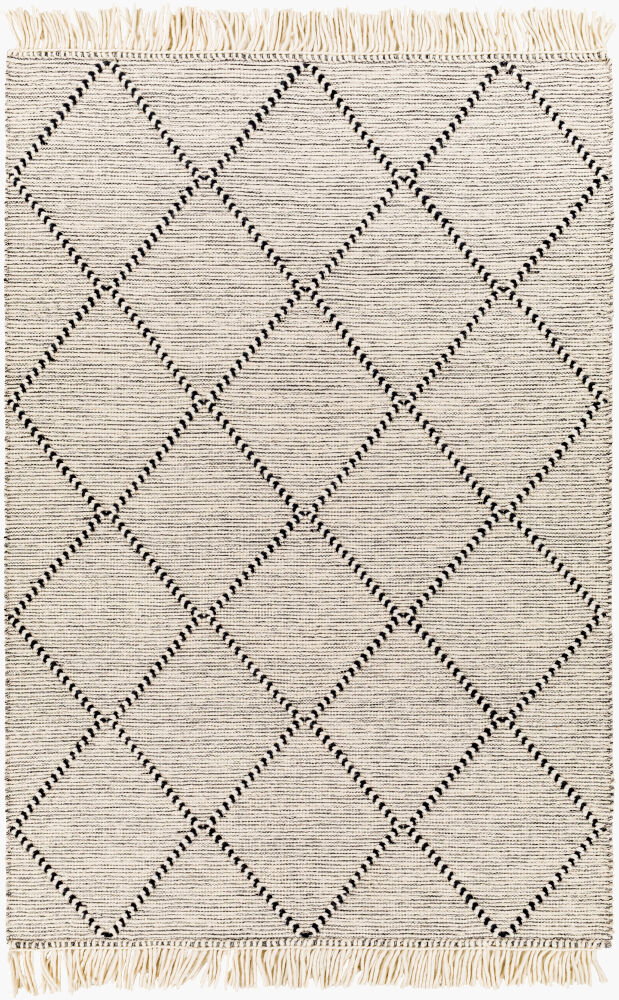Uttar Handmade Rug, by Surya, 3' length x 2' width