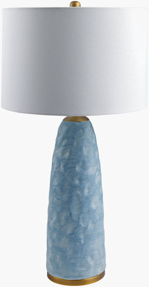 Aqua Bliss Accent Table Lamp, by Surya, 15" width x 28" height