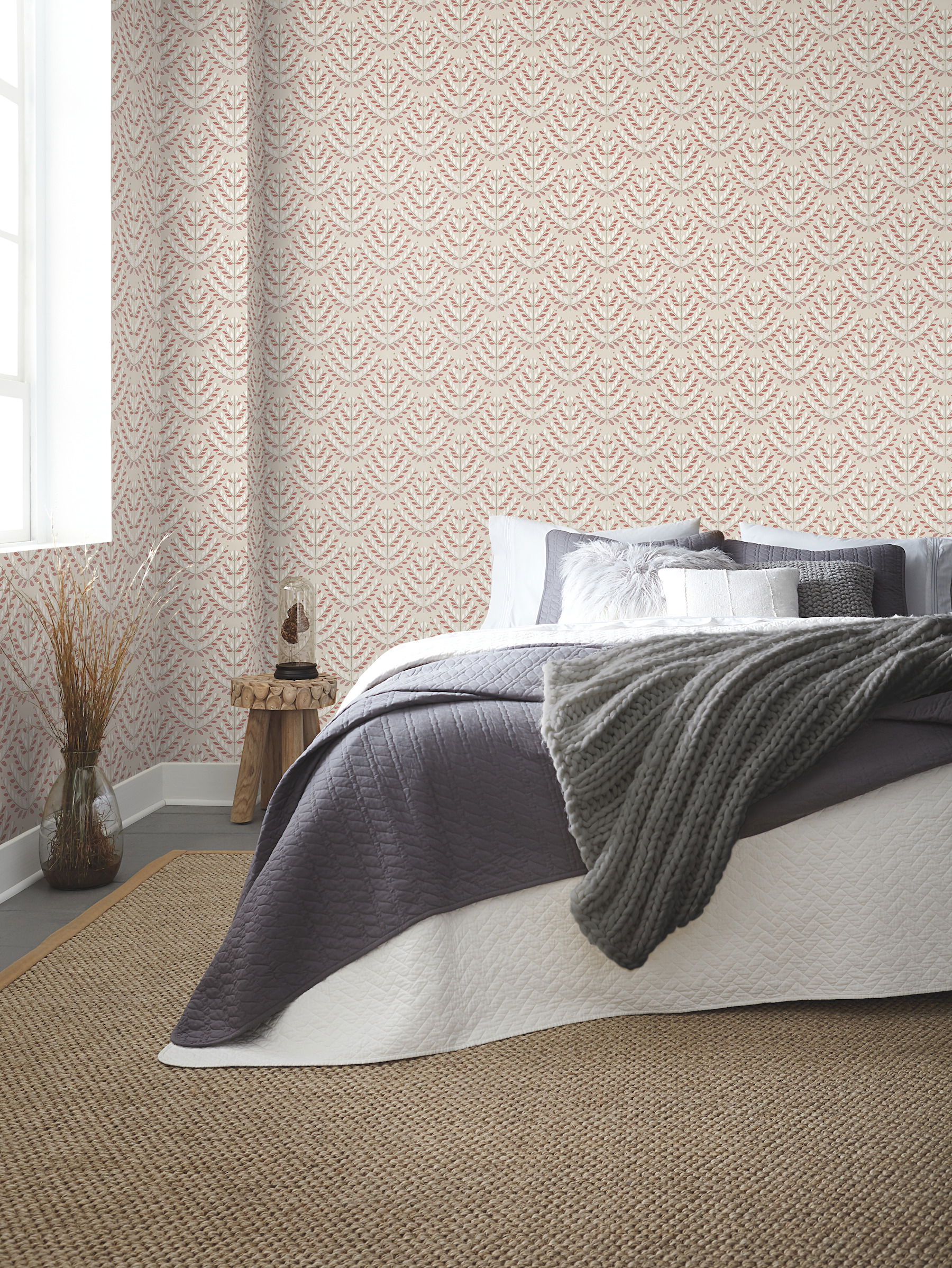 Beige Norrland Wallpaper large image 