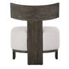 Finlay Dark Walnut Accent Chair, by Uttermost, 27.5" width x 32.25" height x 25.5" depth thumbnail 8