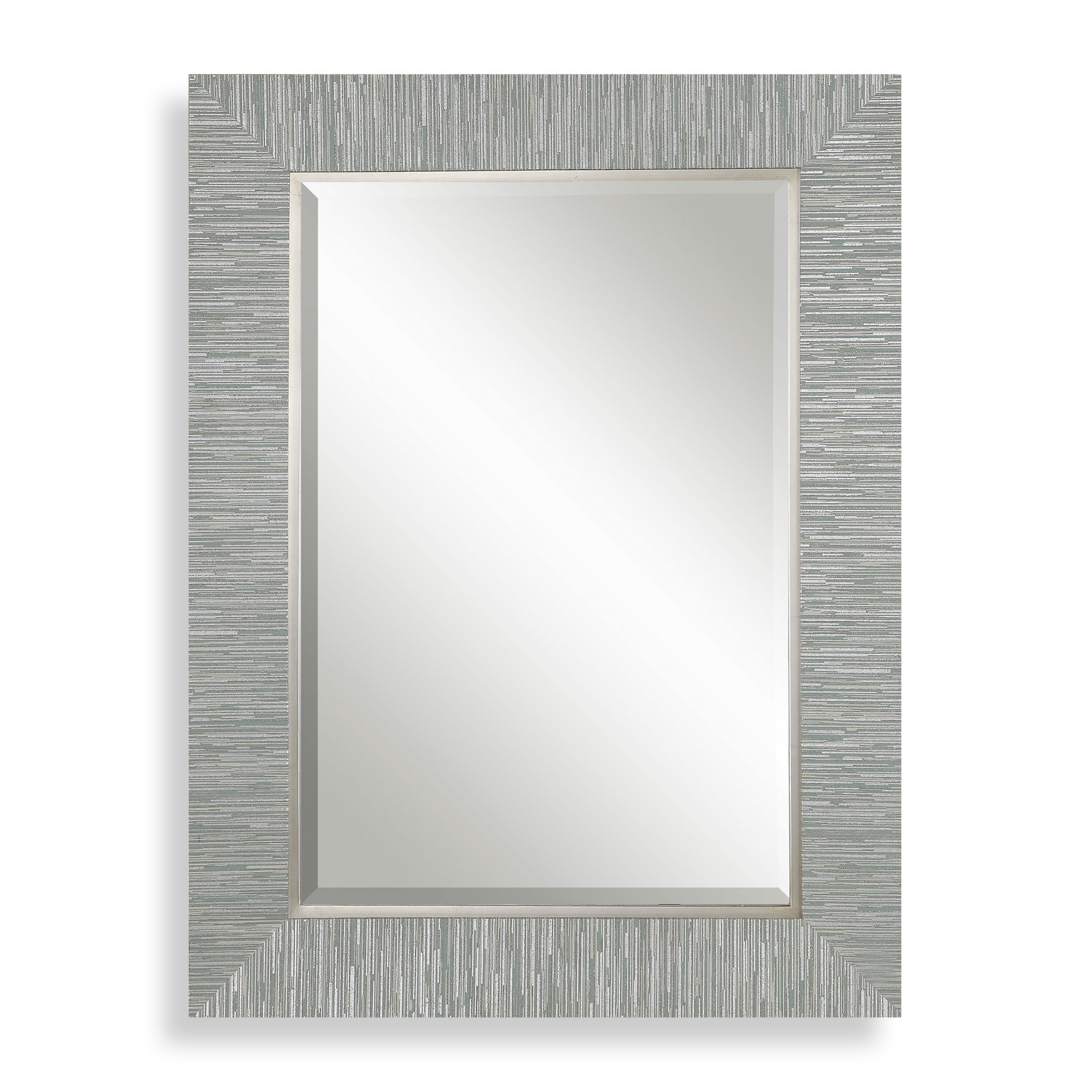 Belaya Gray Wood Mirror large image 
