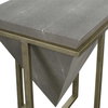 Bertrand Shagreen Accent Table, Side & End Table by Uttermost, 18.25" width x 25.25" height x 18.25" depth thumbnail 5