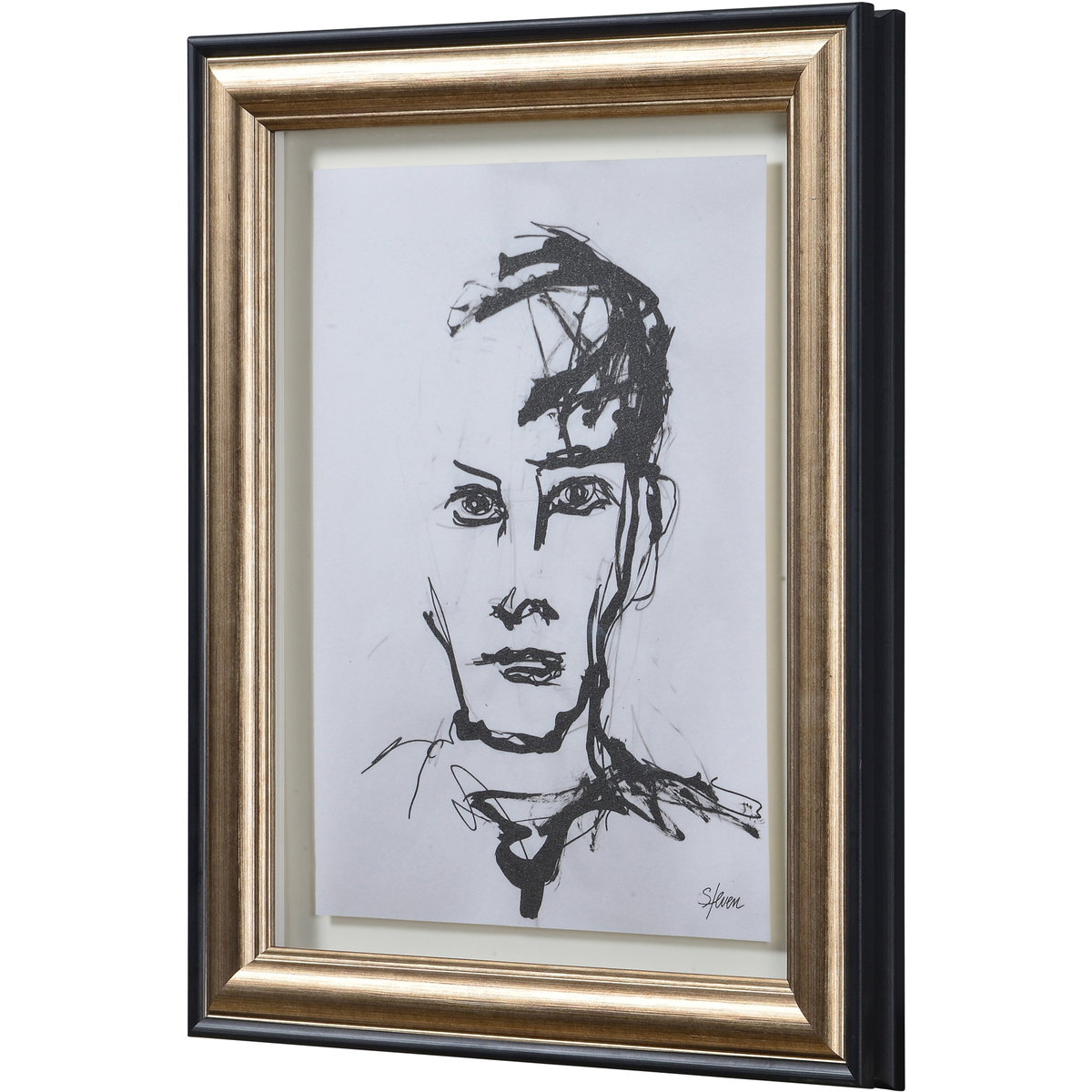 Studio Line - Sketch  Wall Art, Painting by Renwil View 2