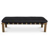 Costello Bench Black, Benche by Moe's Home, 61" width x 18" height x 20" depth thumbnail 1