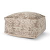 Khloe Large Taupe Pouf thumbnail 0