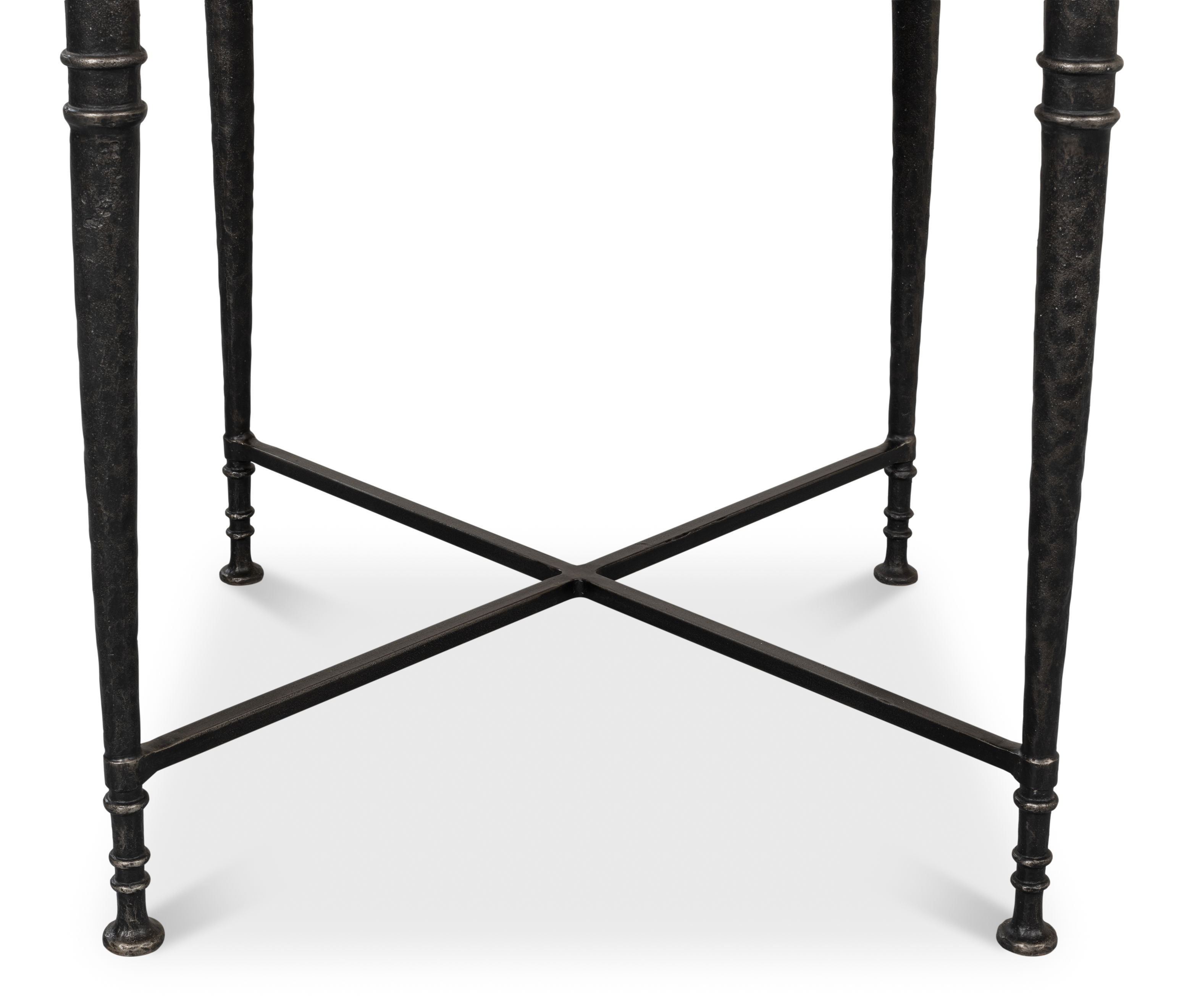 Nathaniel Elegance Side Table, Side & End Table by Sarreid, 27" length x 27" width x 25" height View 3