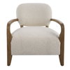Telluride Natural Shearling Accent Chair, by Uttermost, 28" width x 29" height x 30" depth thumbnail 1