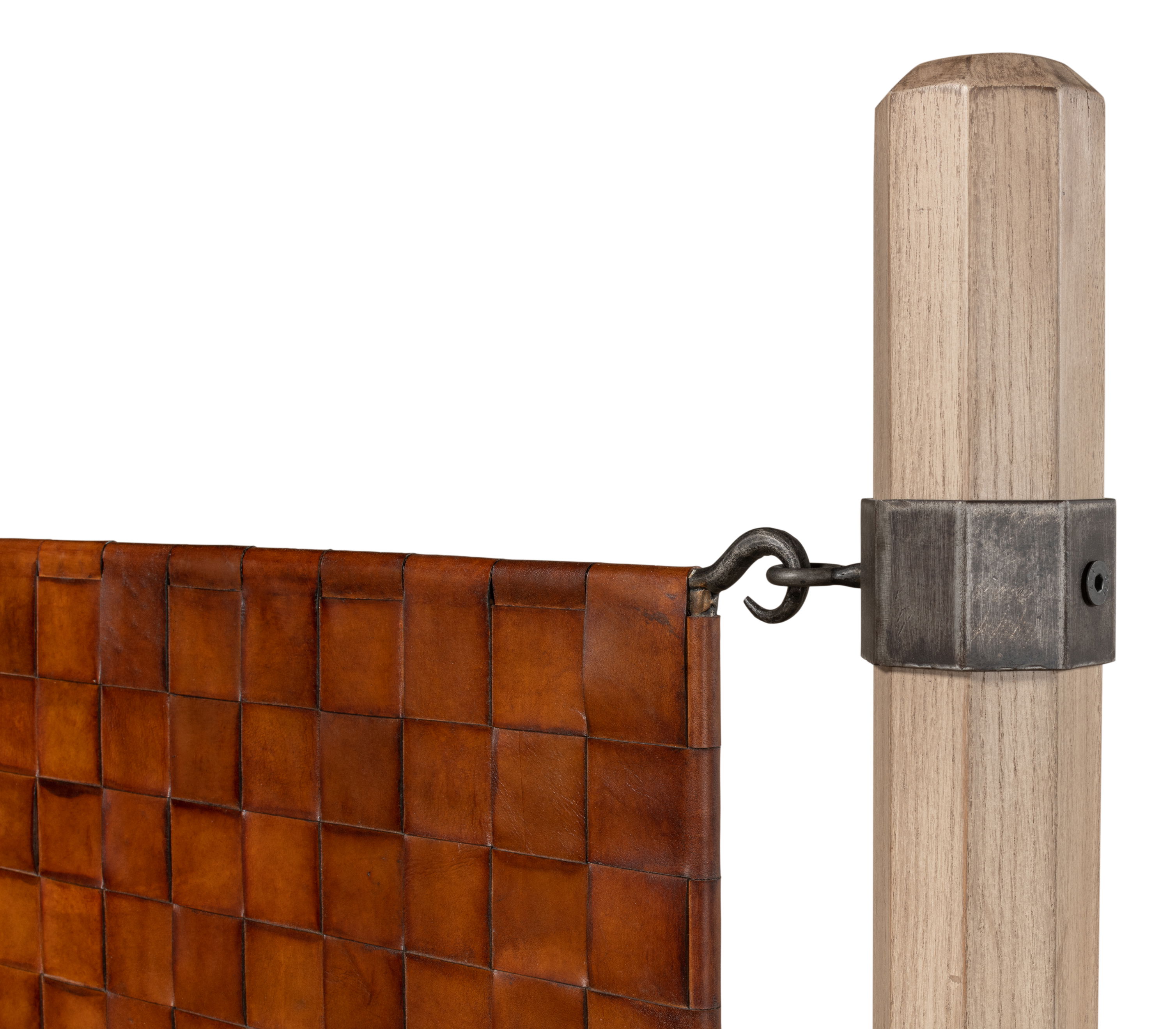 *Marcus King Bed, Headboards & Footboard by Sarreid, 83" length x 87" width x 72" height View 4