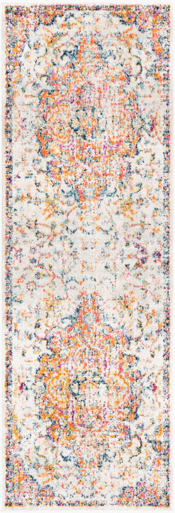 Elaziz Machine Woven Rug, by Surya, 7'6.55" length x 2'7.5" width