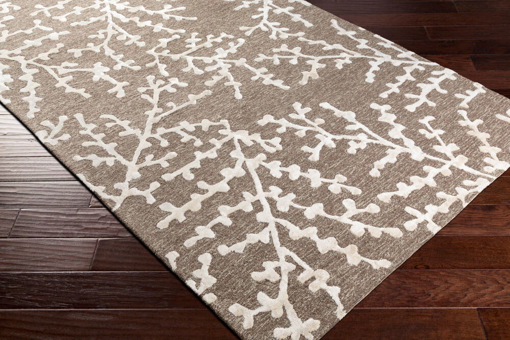 Opus Handmade Rug, by Surya, 1'6" length x 1'6" width