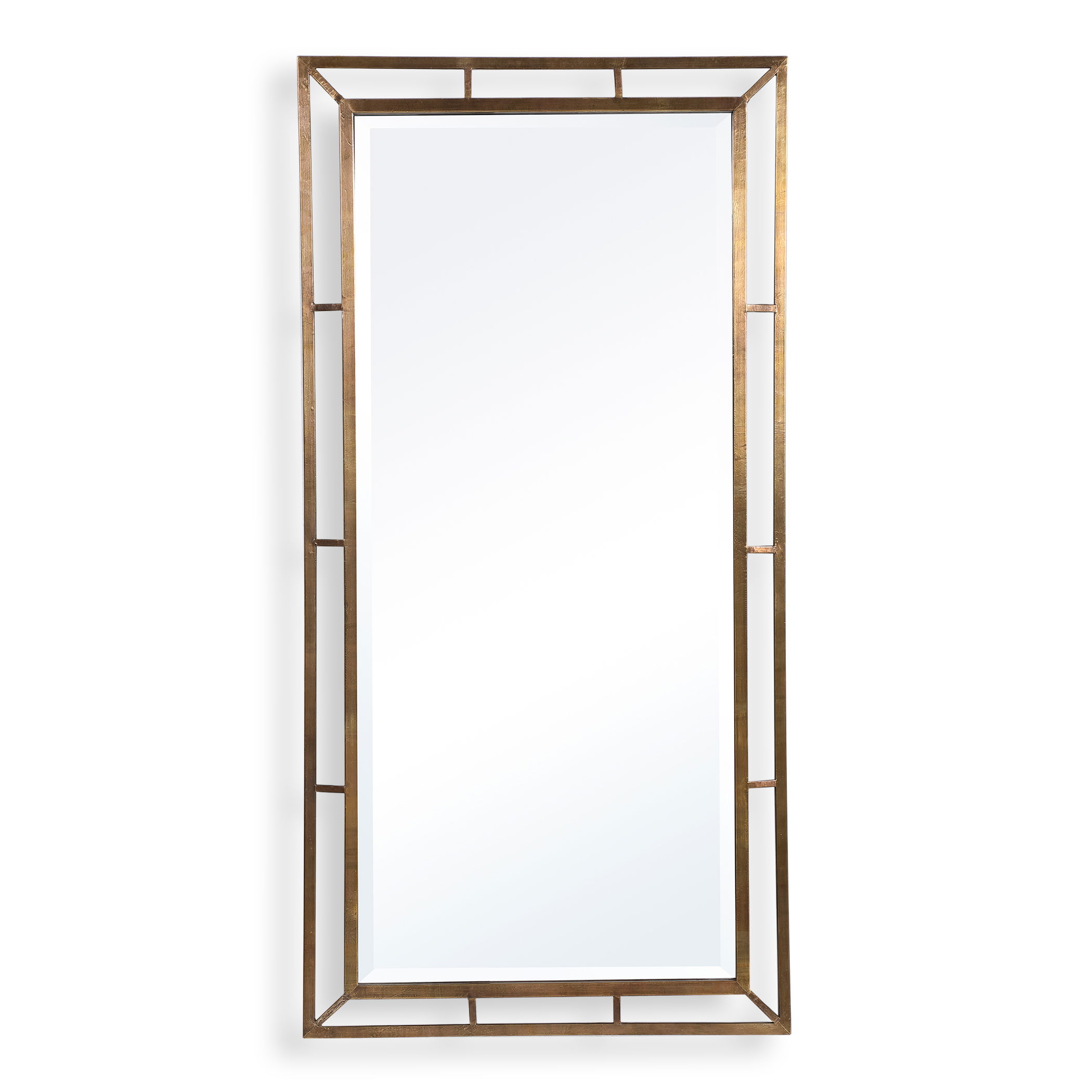 Farrow Copper Industrial Mirror large image 