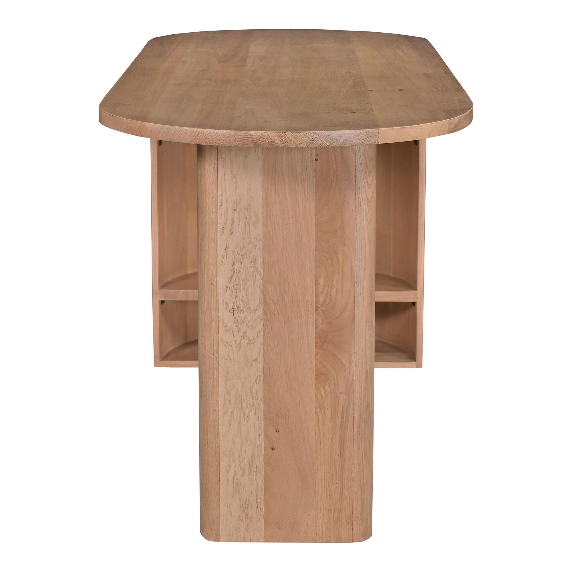 Theo Desk Natural, by Moe's Home, 66" width x 29" height x 24" depth View 4