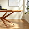 Sonoma Dining Table, Amber, by Greenington, 79.84" length x 40" width x 29.92" height thumbnail 5