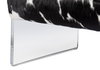 Holloway Armchair, Black & White, Seating by Sarreid, 24" length x 32" width x 31" height thumbnail 8